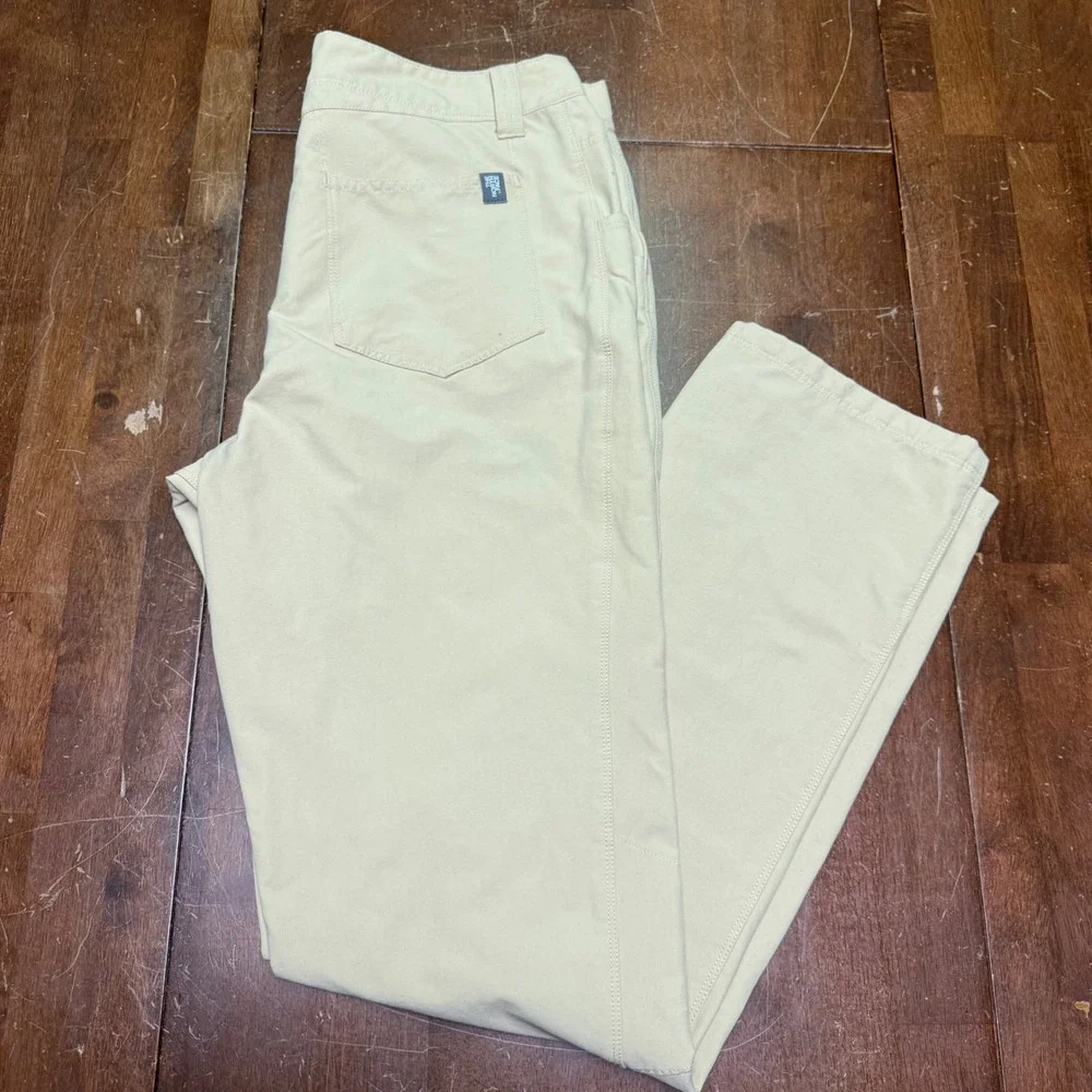 The North Face Paramount Pants Mens 32x32 Beige NF0A33JT Stretch Hiking Utility - Picture 1 of 11